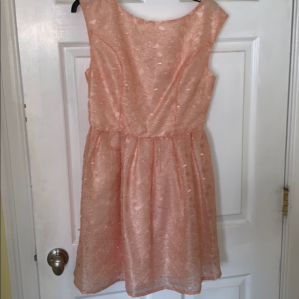 Topshop Pink Floral Dress • Size 6